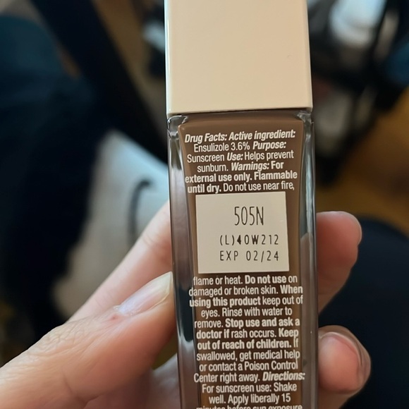 Lancome Teint Idole Ultra Wear Foundation 30ml Shade 505N SPF27 Expired - Picture 3 of 9
